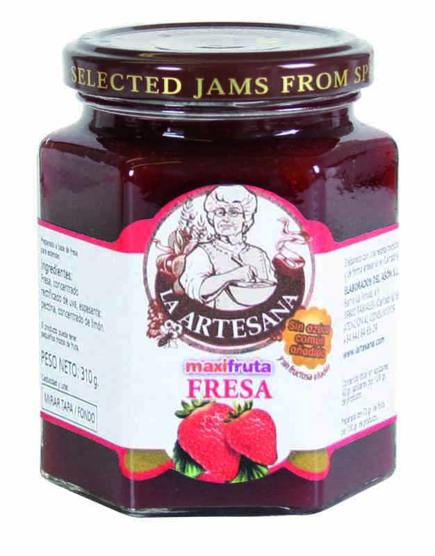 mermeladas MAXI FRUTA FRESA S/FRUCTOSA 305GR