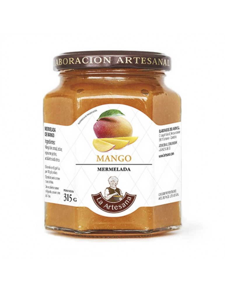 mermeladas MAXI FRUTA MANGO S/FRUCTOSA 305GR