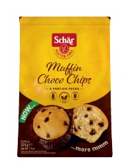 celiacos MUFFINS CHOCO CHIPS 5UDS 225G