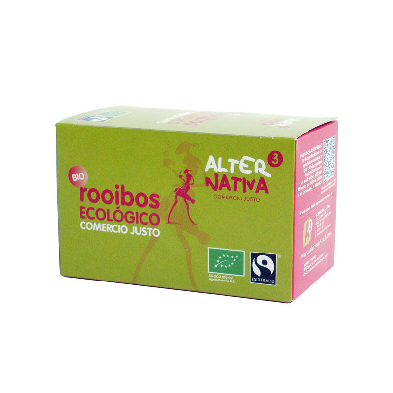 plantas en filtro TE ROIBOS BIOLOGICO 20 FILTROS