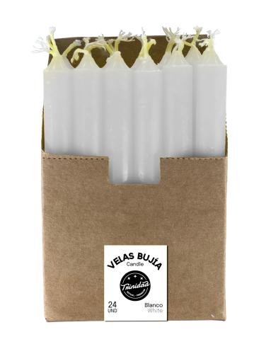 aromaterapia VELAS MINI BLANCO 1,2 X 11 CM. UNIDAD