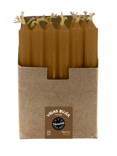 aromaterapia VELAS MINI MARRON 1,2 X 11 CM. UNIDAD