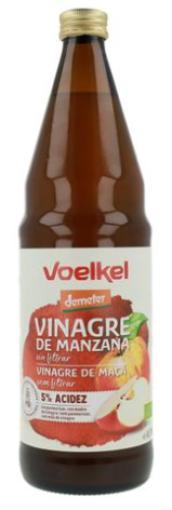 aceites y vinagres VINAGRE MANZANA BIO TURBIO NATURAL 0.75 L